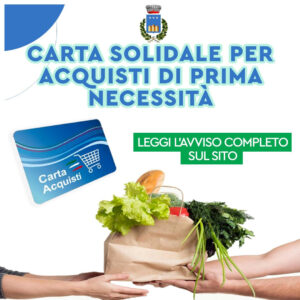 carta solidale immagine